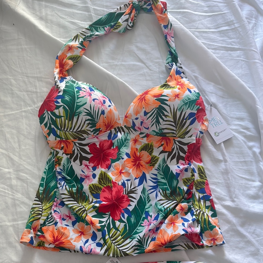 Tropical Floral Swim Set - Picture 6 of 10